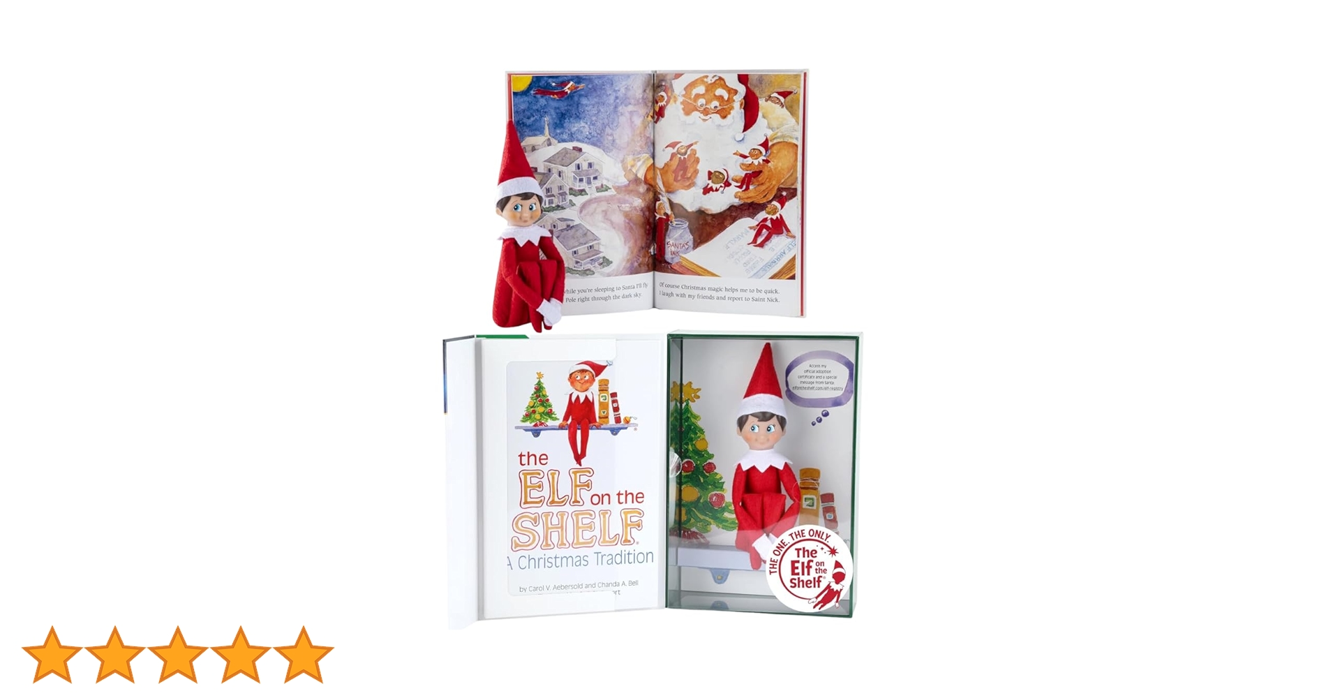 The Elf on the Shelf 洋書絵本 Amazon.co.jp: The Elf on the Shelf - a Christmas Tradition